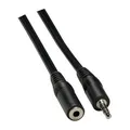 Kábelcsatlakozó (3,5 mm) M- Jack (3,5 mm) F, 3 m, fekete, logó