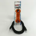 Kábelcsatlakozó (3,5 mm) M- Jack (3,5 mm) F, 3 m, fekete, logó