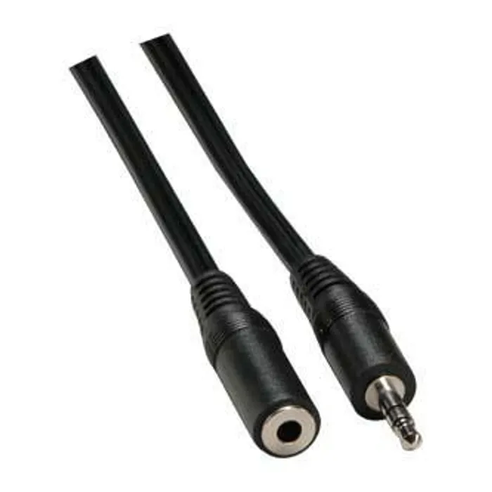 Termék főképe Kabel Jack (3,5mm) M- Jack (3,5mm) F, 5m, černá
