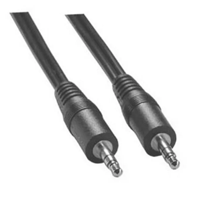Termék főképe Kabel Jack (3,5mm) M- Jack (3,5mm) M, 1.5m, černá, Logo Economy