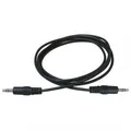 Kábelcsatlakozó (3,5 mm) M- Jack (3,5 mm) M, 1,5 m, fekete, embléma