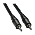 Kábelcsatlakozó (3,5 mm) M- Jack (3,5 mm) M, 2,5 m, fekete