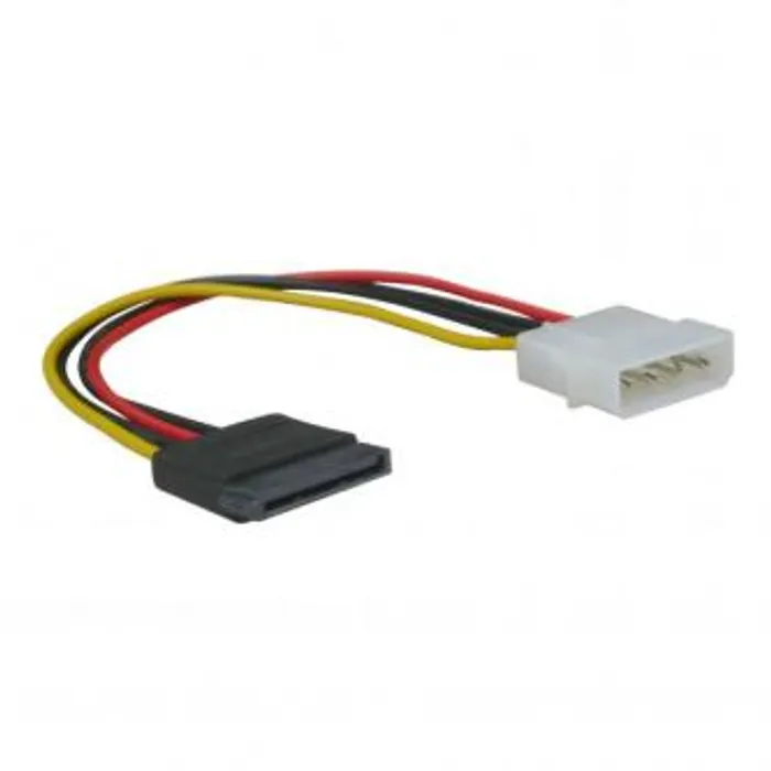 Termék főképe Kabel k hardisku napájecí, DC SATA M- DC 5,25" M, 0.2m, color, Logo, blistr