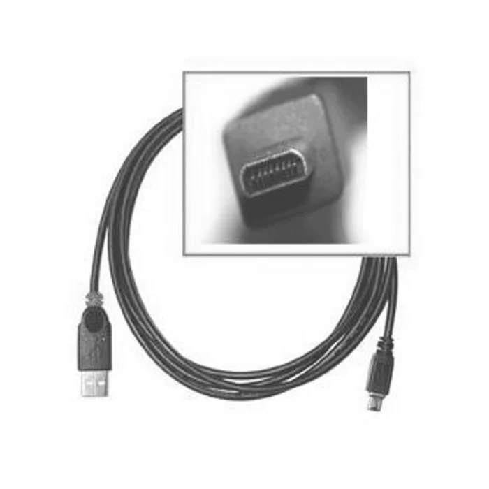 Termék főképe Kabel USB (2.0), USB A M- 8 pin M, 1.8m, černý, Logo, blistr, SAMSUNG