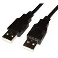 Következő termékkép USB-kábel (2.0), USB A M- USB A M, 1,8 m, szürke, nagy sebességű