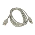 Következő termékkép USB kábel (2.0), USB A M- USB B M, 3m, szürke, embléma