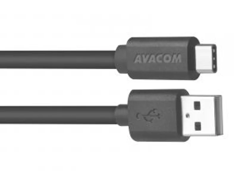 Termék főképe Kabel USB (2.0), USB A M- USB C M, 1m, černý, Avacom