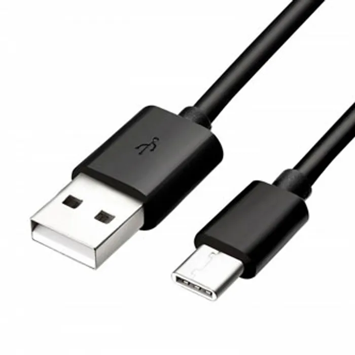 Termék főképe Kabel USB (2.0), USB A M- USB C M, 1m, černý, Logo, blistr