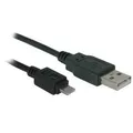 Következő termékkép USB kábel (2.0), USB A M- USB micro M, 1,8 m, fekete