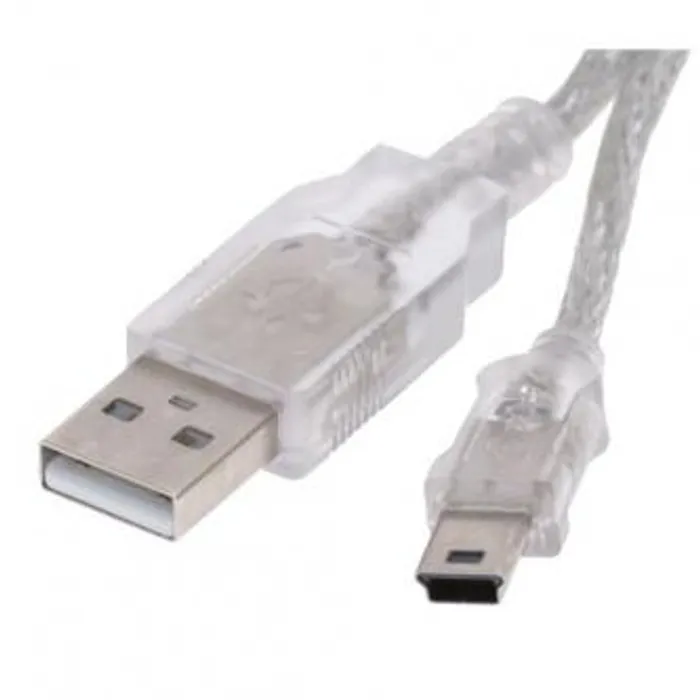 Termék főképe Kabel USB (2.0), USB A M- USB mini M (5 pin), 0.6m, černý