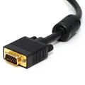 Következő termékkép Kábel VGA (D-sub) M - VGA (D-sub) M, 5m, aranyozott csatlakozók, árnyékolt, fekete