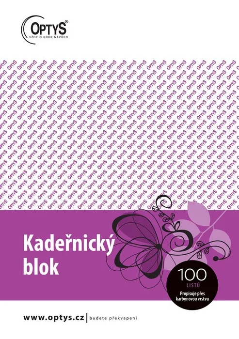 Termék főképe Kadeřnický blok Karbon A5 1271