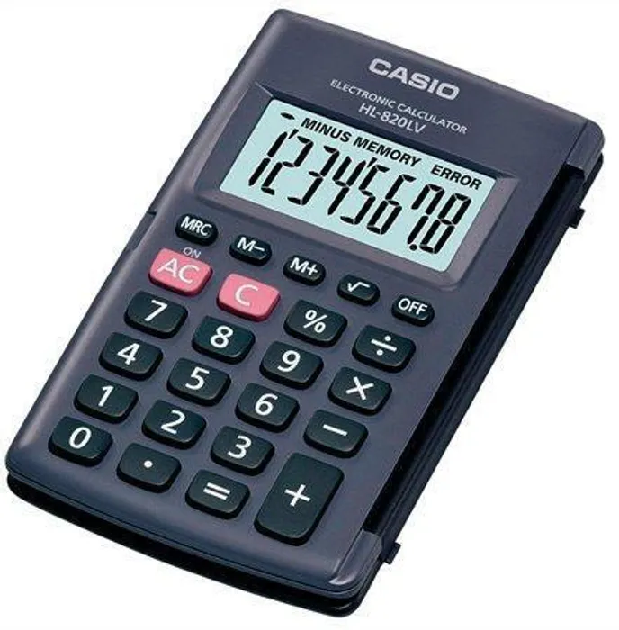 Termék főképe Kalkulačka kapesní, 8místný displej, CASIO "HL-820LV"