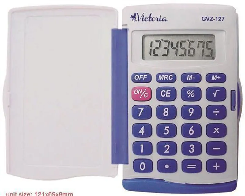 Termék főképe Kalkulačka kapesní, 8místný displej, VICTORIA "GVZ-127"
