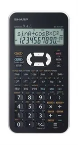 Tudományos számológép, fehér, 272 funkciós, SHARP