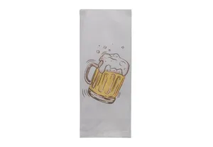 Új Beer evőeszköz táska fehér szalvétával [125 db]