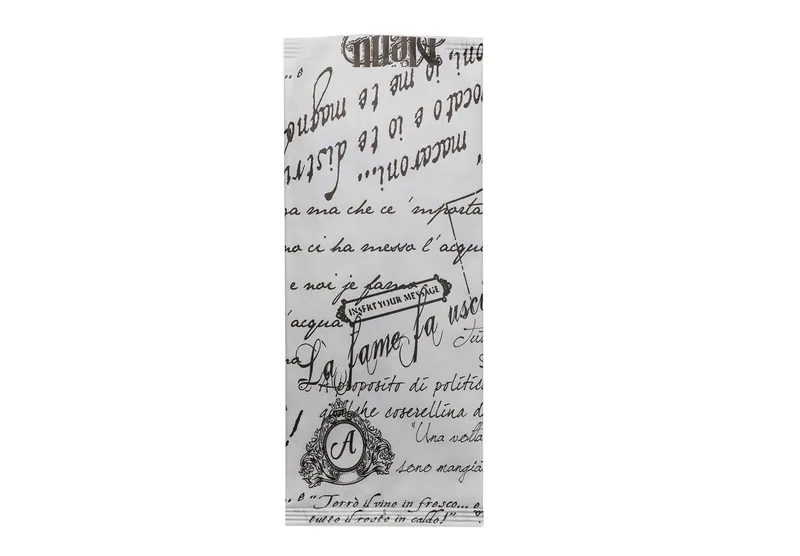 Termék főképe Kapsička na příbory Vintage s bílým ubrouskem [125 ks]