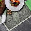 Következő termékkép Zöld evőeszköztáska fehér szalvétával [125 db]