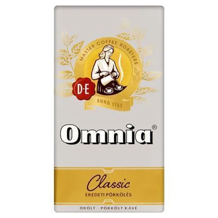 Termék főképe Káva mletá, pražená, vakuově balené, 250 g, DOUWE EGBERTS "Omnia"