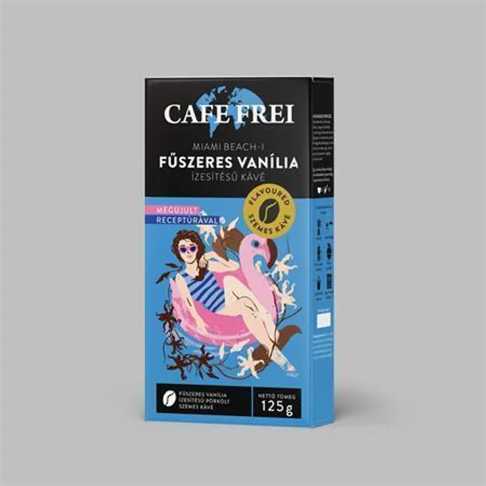 Termék főképe Káva "Pařížská vanilková", pražená, zrnková, 125 g, CAFE FREI