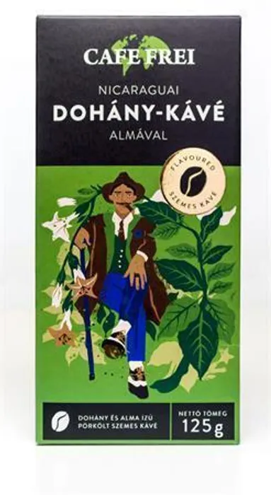 Termék főképe Káva "Tabáková káva Nicaragua", pražená, zrnková, 125 g, CAFE FREI