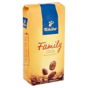 Kávébab, pörkölt, vákuumcsomagolt, 1000 g, TCHIBO Tchibo Family