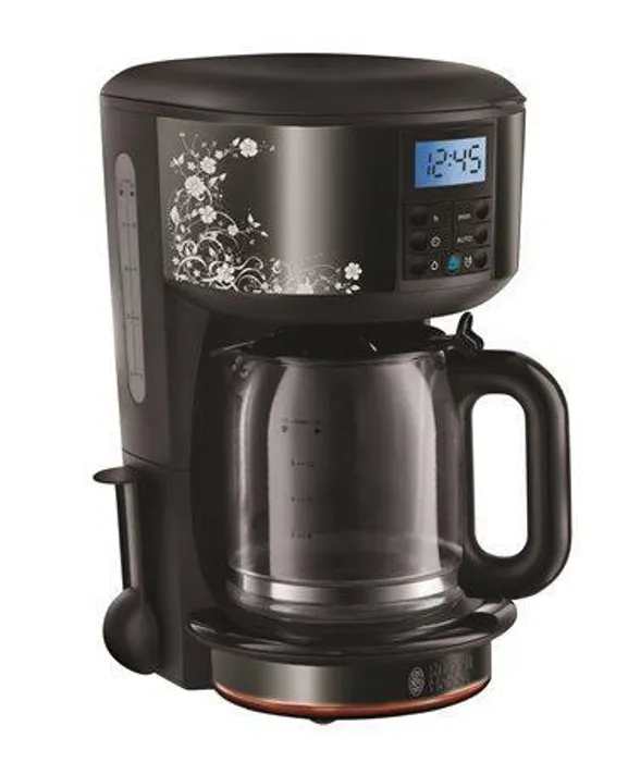 Termék főképe Kávovar "Legacy Floral", černá/bílá, RUSSELL HOBBS