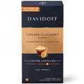 "Crema Elegant Lungo" kávékapszulák, 10 db, DAVIDOFF 522672