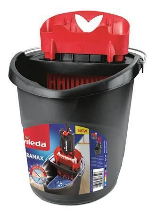 Termék főképe Kbelík se ždímacím košem, VILEDA "Ultramax", šedo-černý