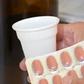 Műanyag pohár (PP) fehér átmérő 57mm 100ml [100 db]