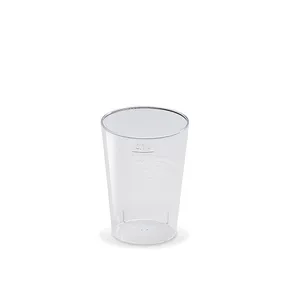 Műanyag pohár (PS) víztiszta átmérő 55mm 0,1L [40 db]