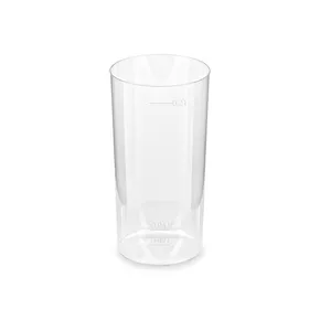 Műanyag pohár (PS) Longdrink víztiszta átmérő 56mm 2cl/4cl/0,2L [10 db]