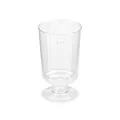 Műanyag pohár (PS) talpas víztiszta átmérő 51mm 0,1L [15 db]