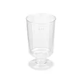Műanyag pohár (PS) talpas víztiszta átmérő 51mm 0,1L [15 db]