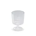 Műanyag pohár (PS) talpas víztiszta átmérő 72mm 0,2L [10 db]