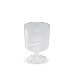 Műanyag pohár (PS) talpas víztiszta átmérő 72mm 0,2L [10 db]