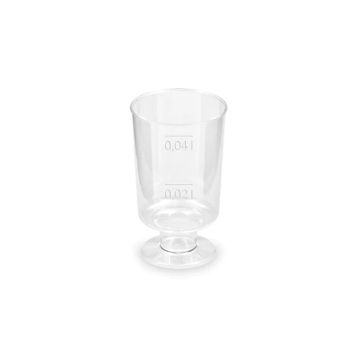 Termék főképe Kelímek krystal na stopce 2 cl / 4 cl [20 ks]