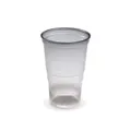 Műanyag pohár (PP) Reware Cheers újrahasználható átlátszó füst átmérő 78mm 0,25L [46 db]