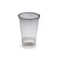Műanyag pohár (PP) Reware Cheers újrahasználható átlátszó füst átmérő 78mm 0,25L [46 db]