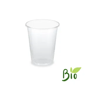 Műanyag pohár (PLA) átlátszó átmérő 70mm 180ml [100 db]