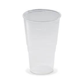 Műanyag pohár (PP) átlátszó átmérő 95mm 0,5L [10 db]