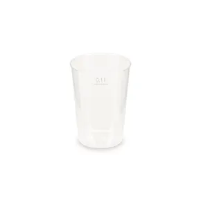 Visszaváltható újrapohár (PP) átmérő 55mm 0,1L [40 db]
