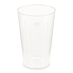 Visszaváltható újrapohár (PP) átmérő 91mm 0,5L [30 db]