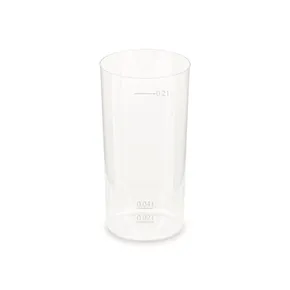 Visszaváltható újrapohár (PP) Longdrink átmérő 56mm 2cl/0,2L [10 db]