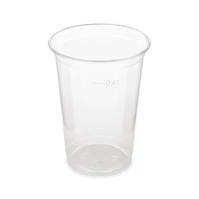 Pohár (rPET) víztiszta átmérő 95mm 0,4L [50 db]