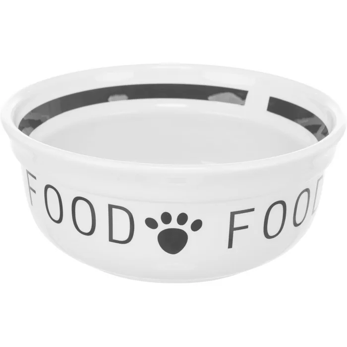Termék főképe Keramická miska FOOD, bílá/černá2,6 l/ o 25 cm