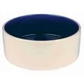Következő termékkép Kerámia tál - krém/kék 1 l/ o 18 cm