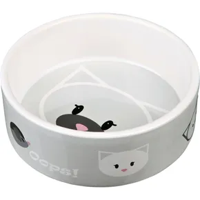 MIMI kerámia tál macskafejjel 0,3l/12 cm