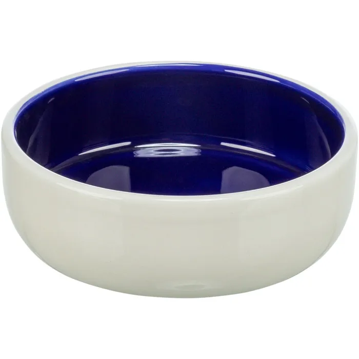 Termék főképe Keramická miska s glazurou 300ml/12cm - krémovo/modrá