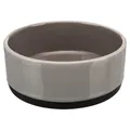 Kerámia tál gumi peremmel, szürke 0,4 l/ o 12 cm